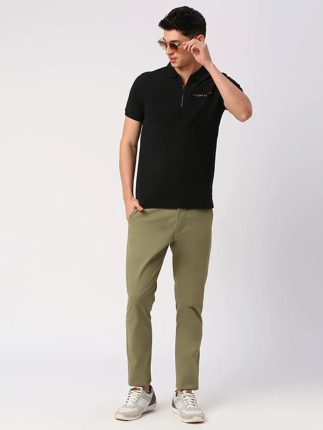 Being Human Clothing Men Regular Fit T-Shirts-Black