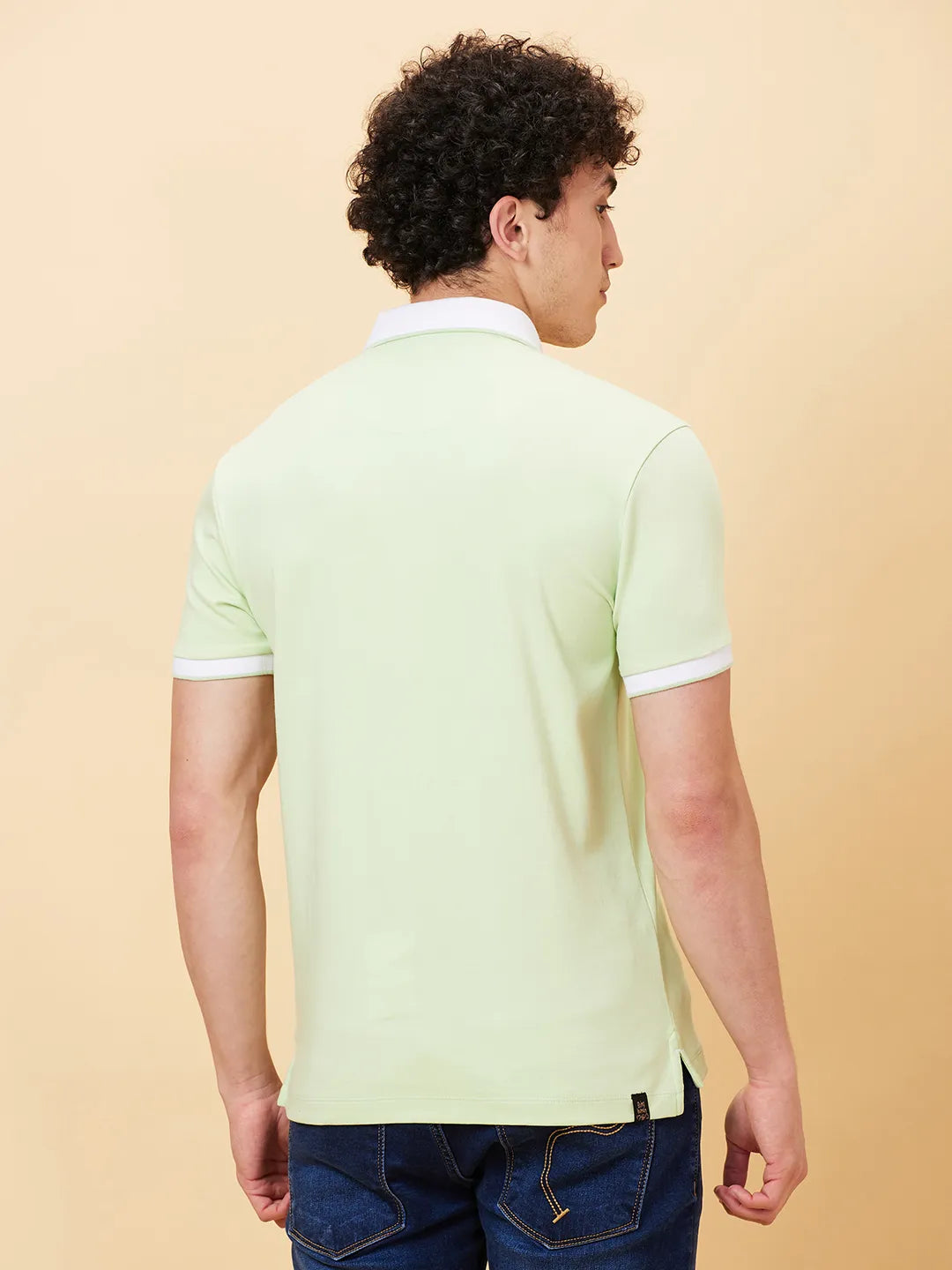 Being Human Clothing Men Regular Fit T-Shirts-Peppermint