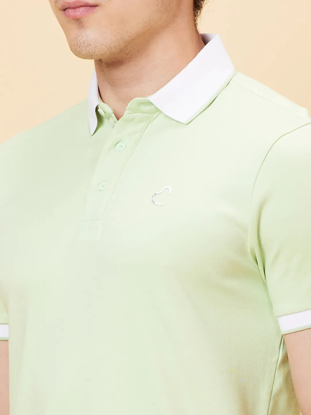 Being Human Clothing Men Regular Fit T-Shirts-Peppermint