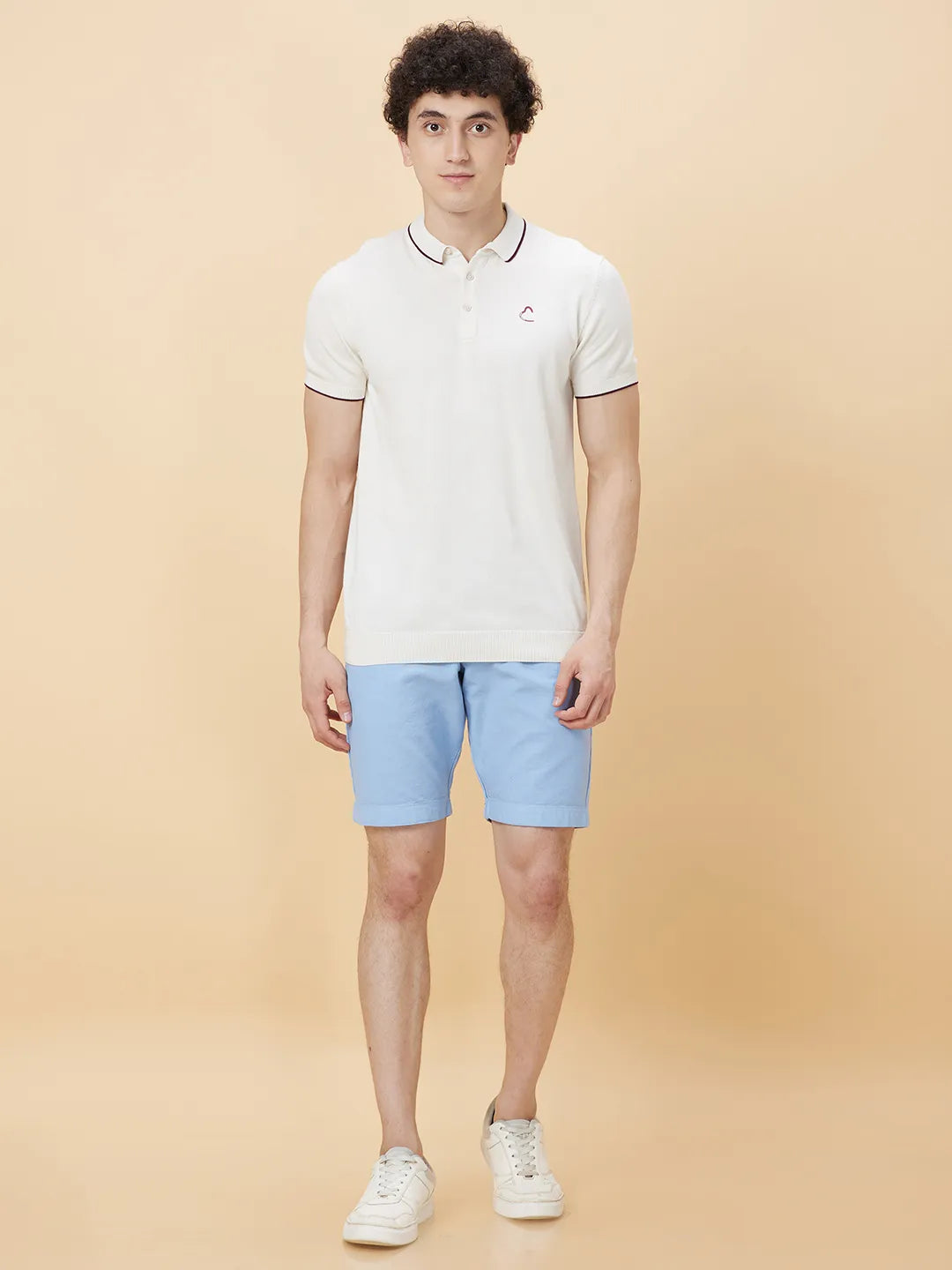 Being Human Clothing Men Regular Fit Flatknit-Birch