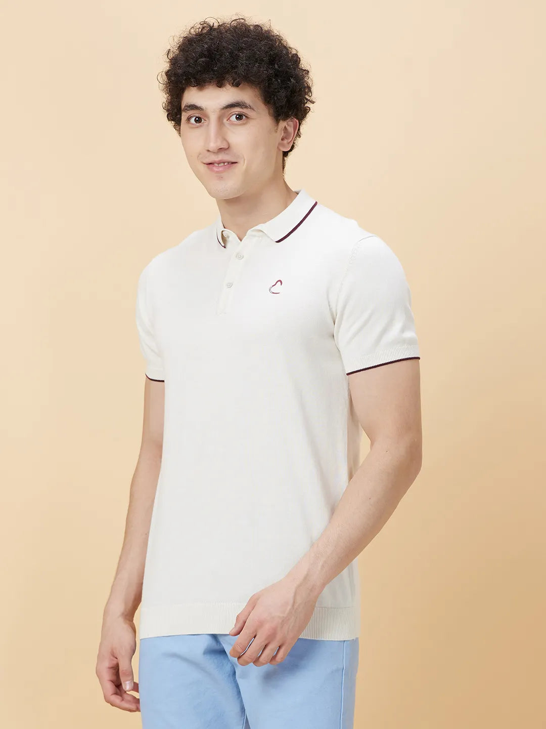 Being Human Clothing Men Regular Fit Flatknit-Birch