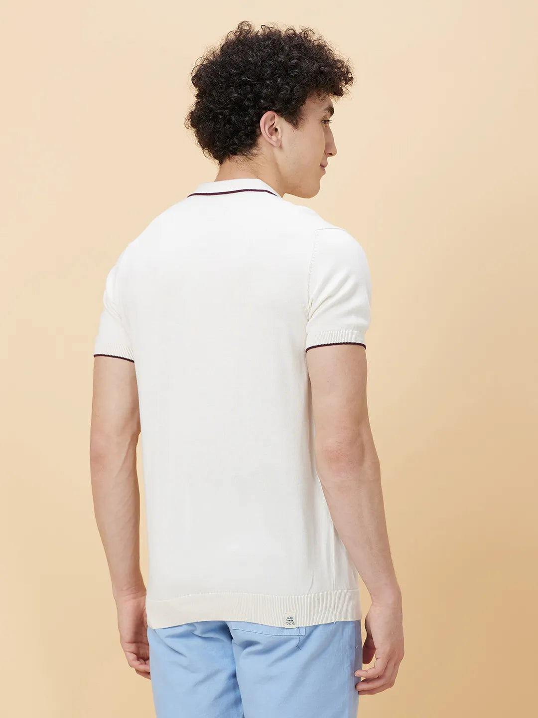 Being Human Clothing Men Regular Fit Flatknit-Birch