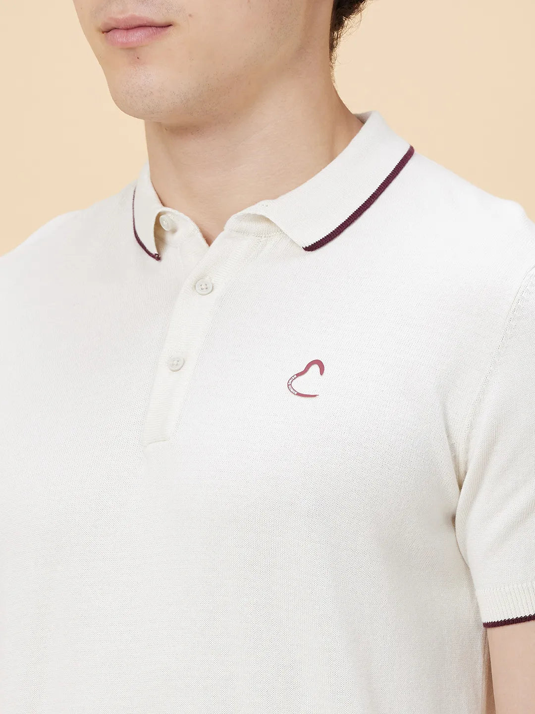 Being Human Clothing Men Regular Fit Flatknit-Birch