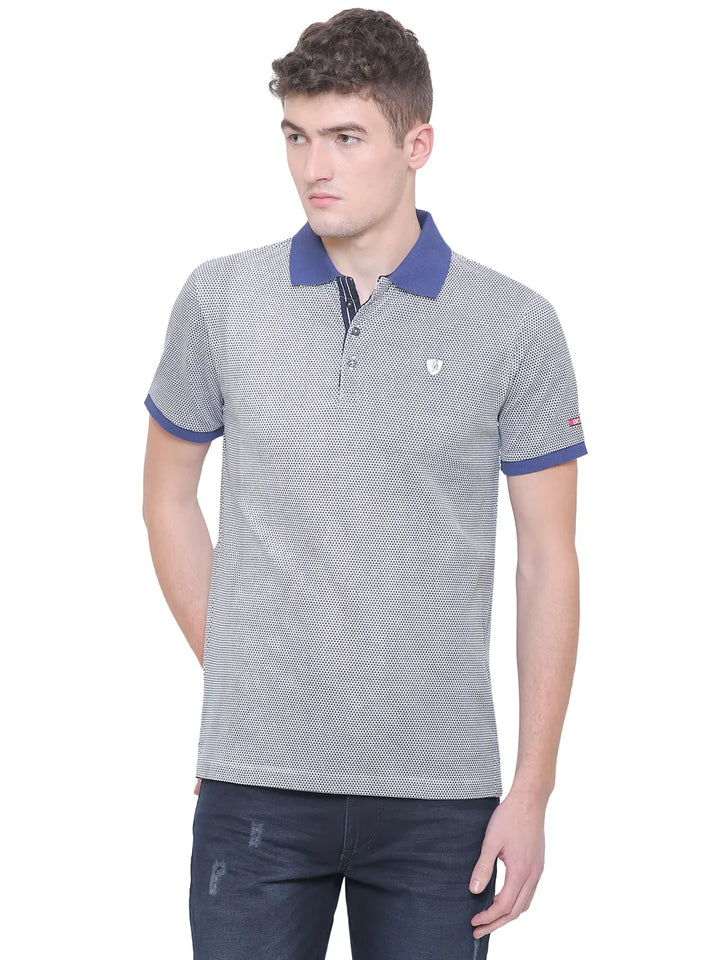 Beige Regular Fit Men's Polo T-Shirt