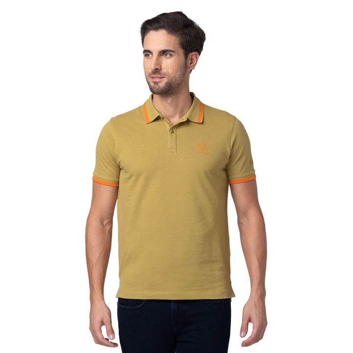 Green Regular Fit Men's Polo T-Shirt