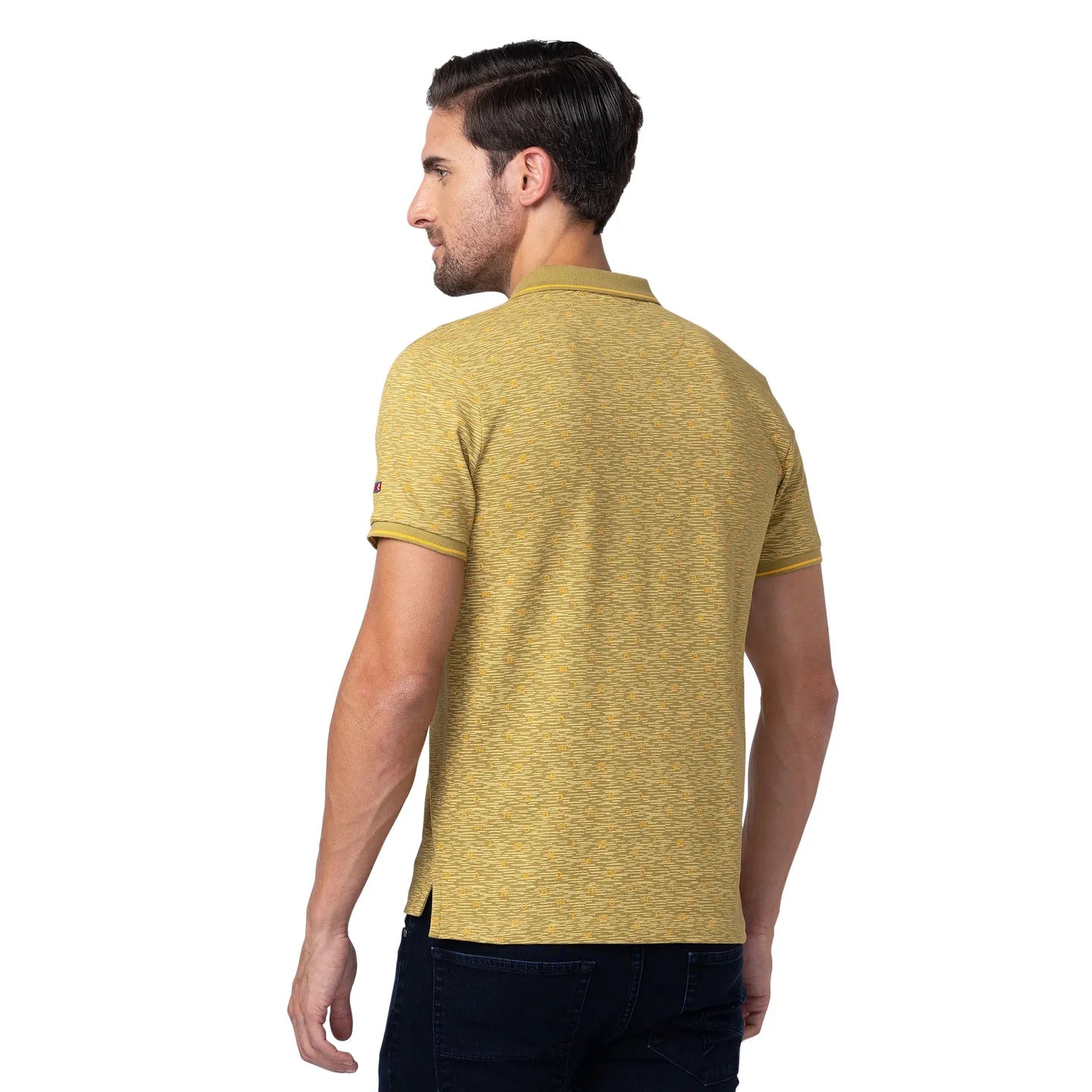 Brown Regular Fit Men's Polo T-Shirt by Being Human Clothing