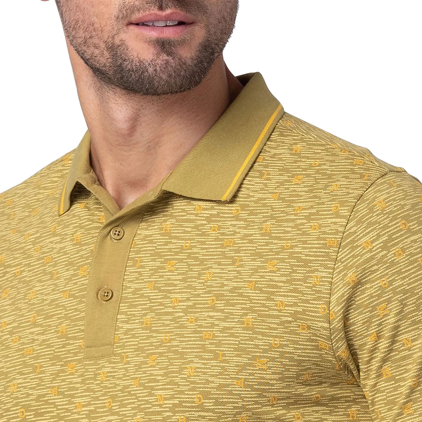 Brown Regular Fit Men's Polo T-Shirt by Being Human Clothing