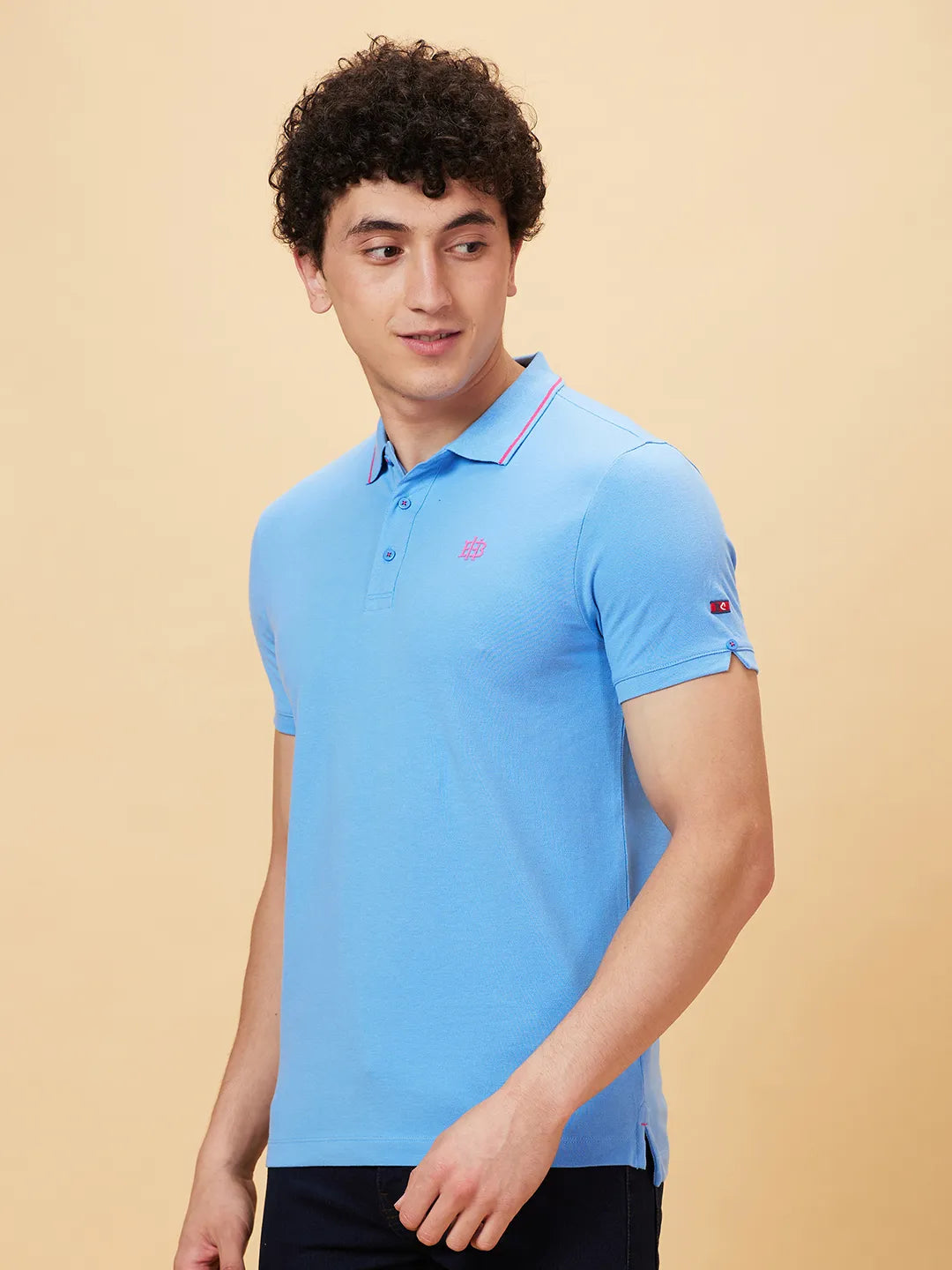 Being Human Clothing Men Regular Fit Polo Neck T-Shirts-All Aboard