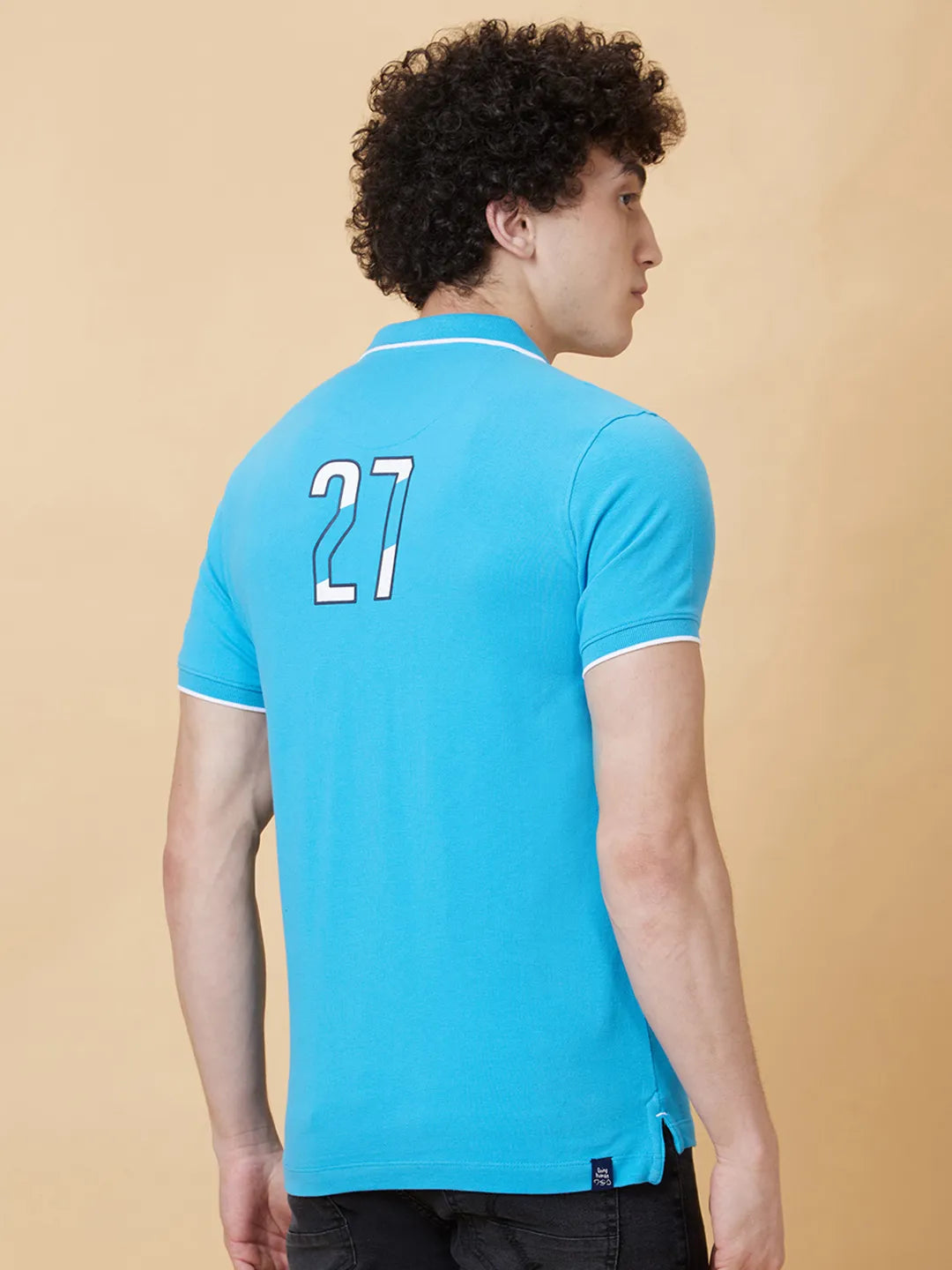 Being Human Clothing Men Regular Fit T-Shirts-Blue