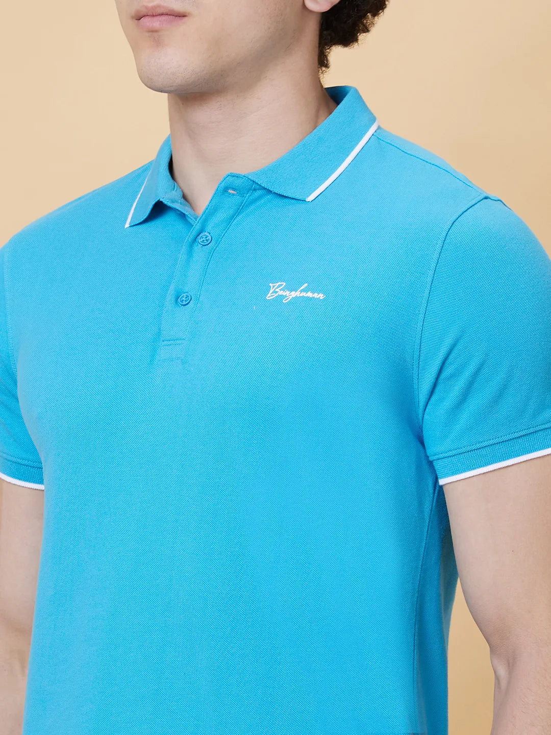 Being Human Clothing Men Regular Fit T-Shirts-Blue