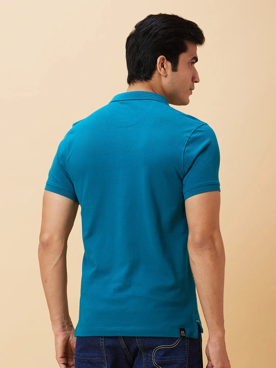 Being Human Clothing Men Regular Fit T-Shirts-Dk Teal