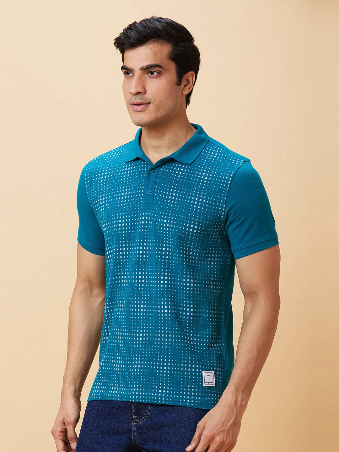 Being Human Clothing Men Regular Fit T-Shirts-Dk Teal