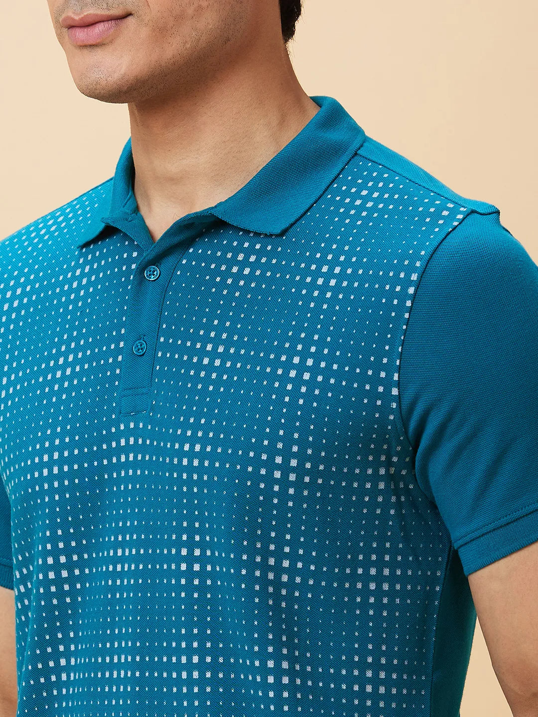 Being Human Clothing Men Regular Fit T-Shirts-Dk Teal