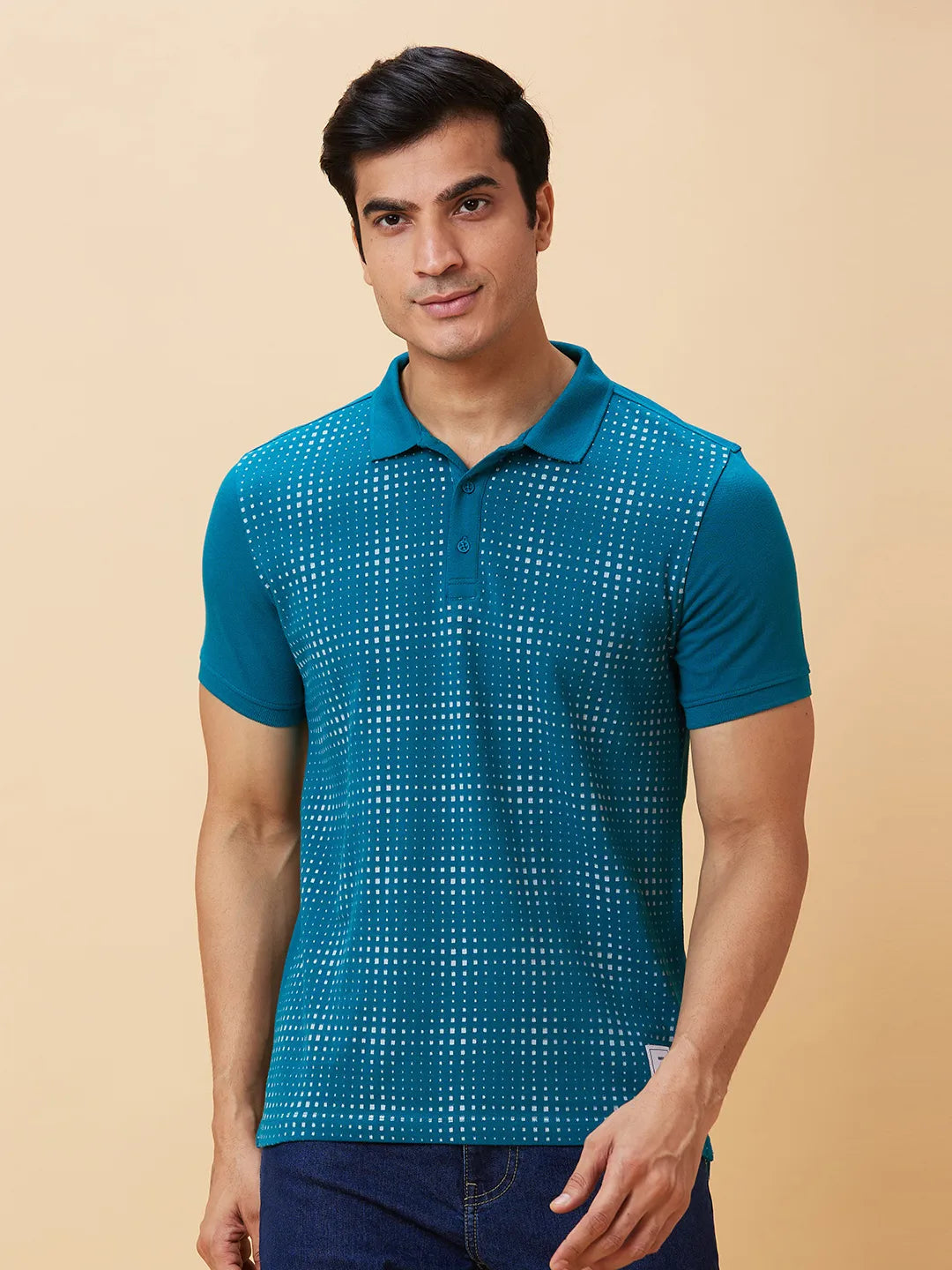 Being Human Clothing Men Regular Fit T-Shirts-Dk Teal