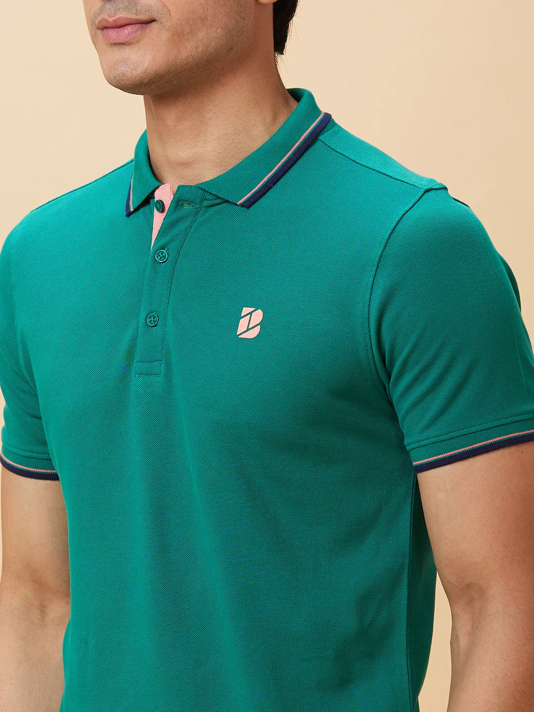 Being Human Clothing Men Regular Fit T-Shirts-Green