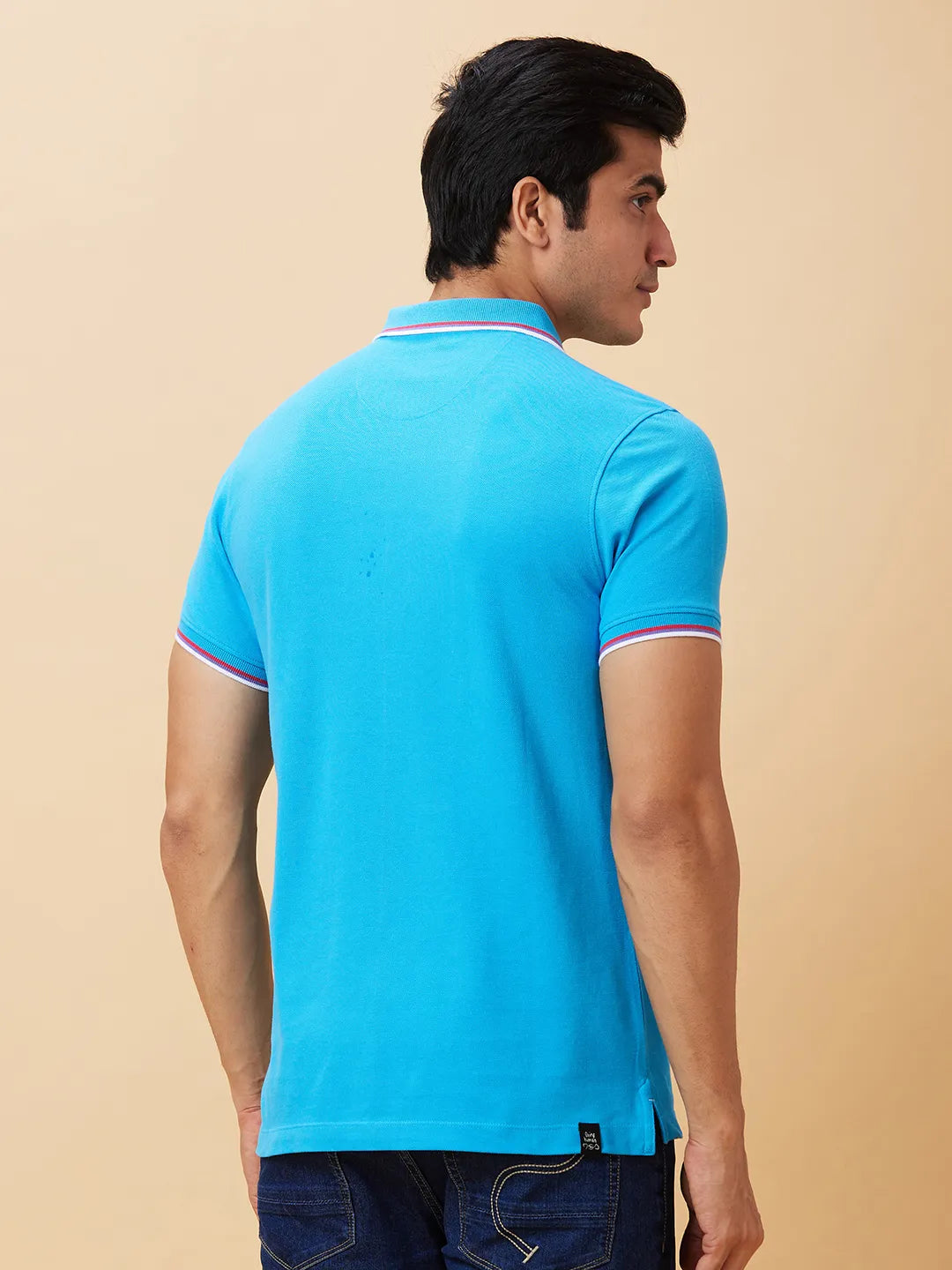 Being Human Clothing Men Regular Fit T-Shirts-Blue