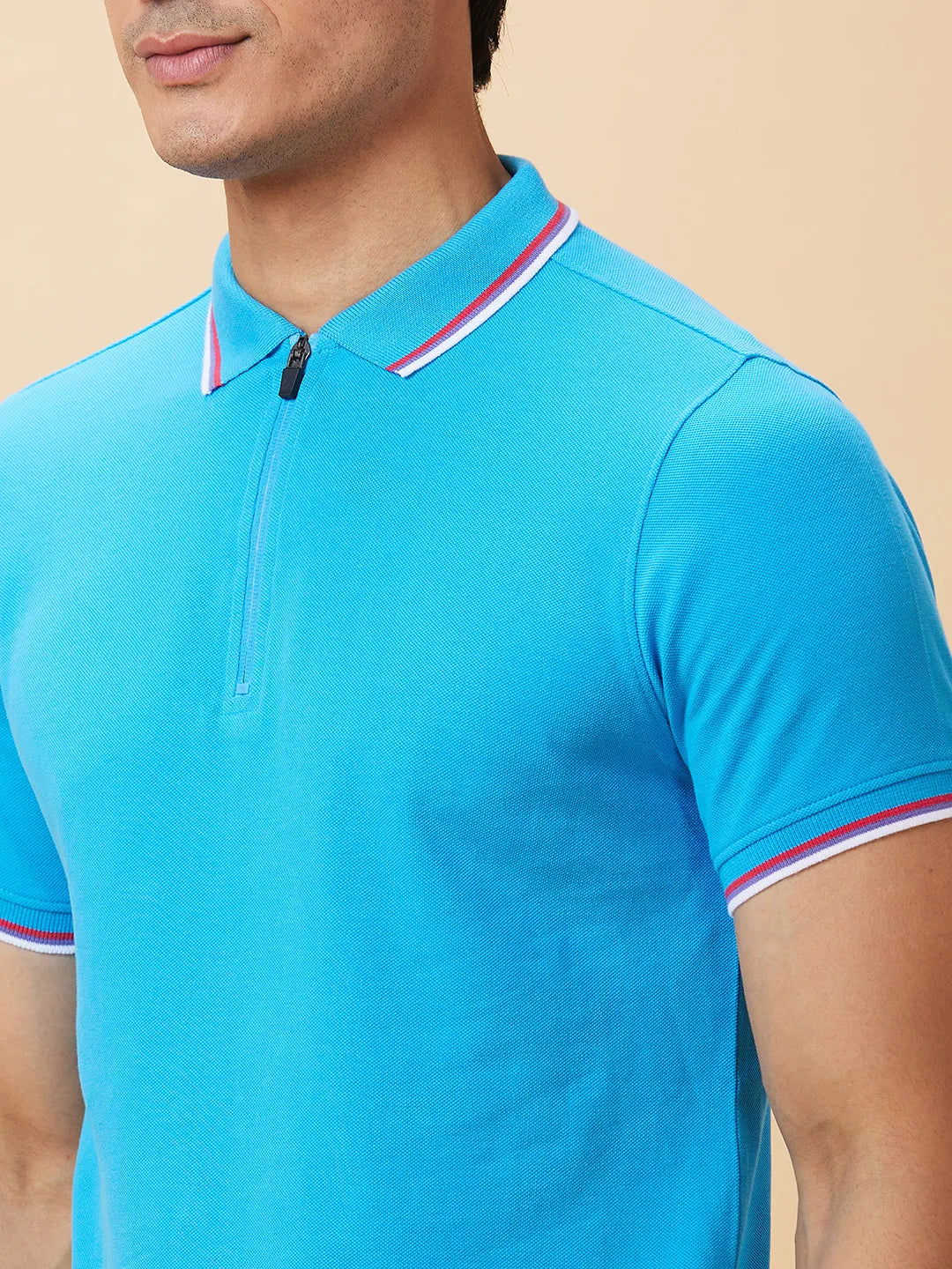 Being Human Clothing Men Regular Fit T-Shirts-Blue