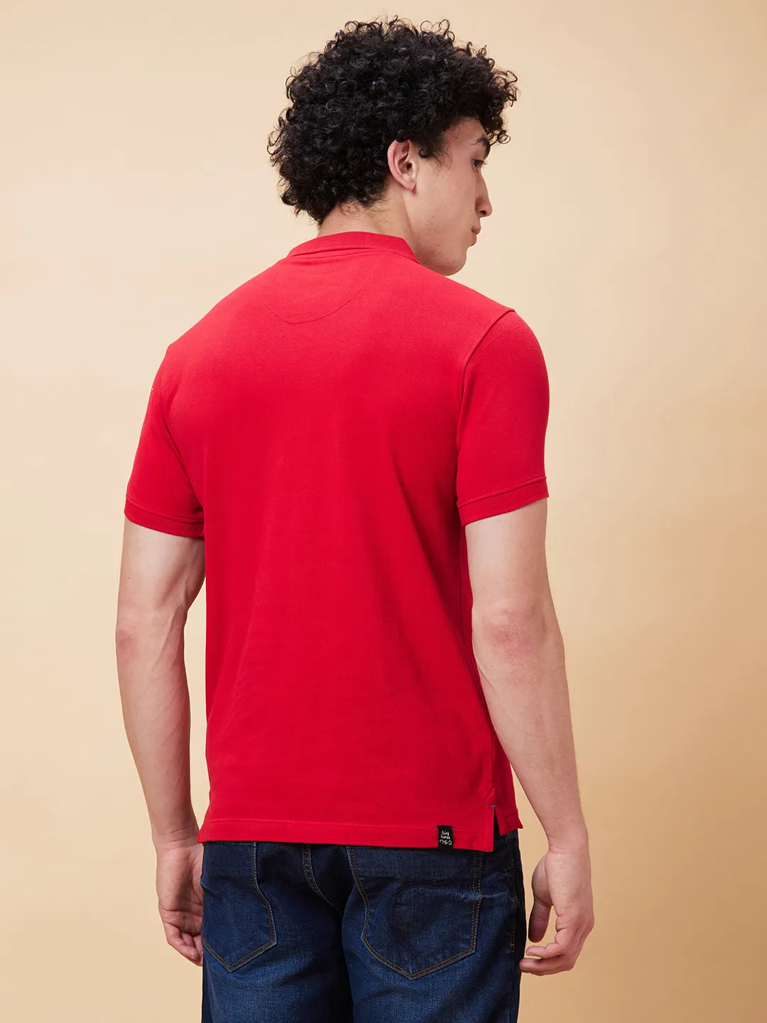 Being Human Clothing Men Regular Fit T-Shirts-Red