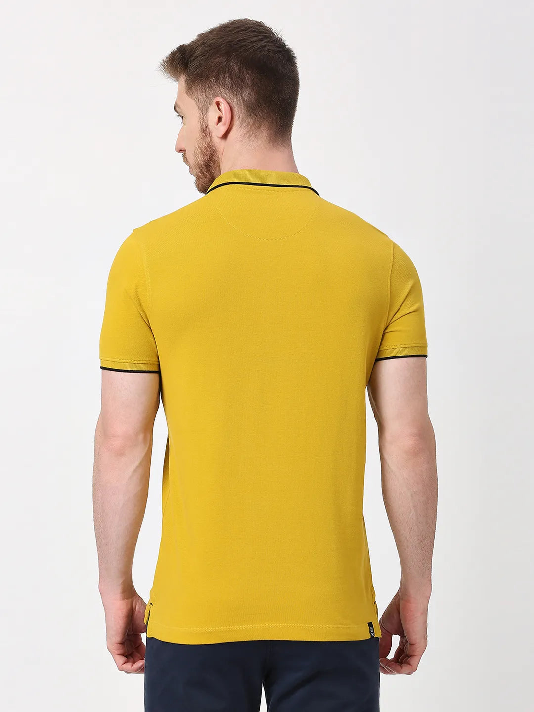 Being Human Clothing Men Regular Fit T-Shirts-Camel