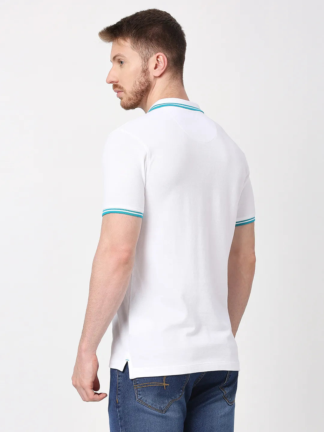 Being Human Clothing Men Regular Fit T-Shirts-White