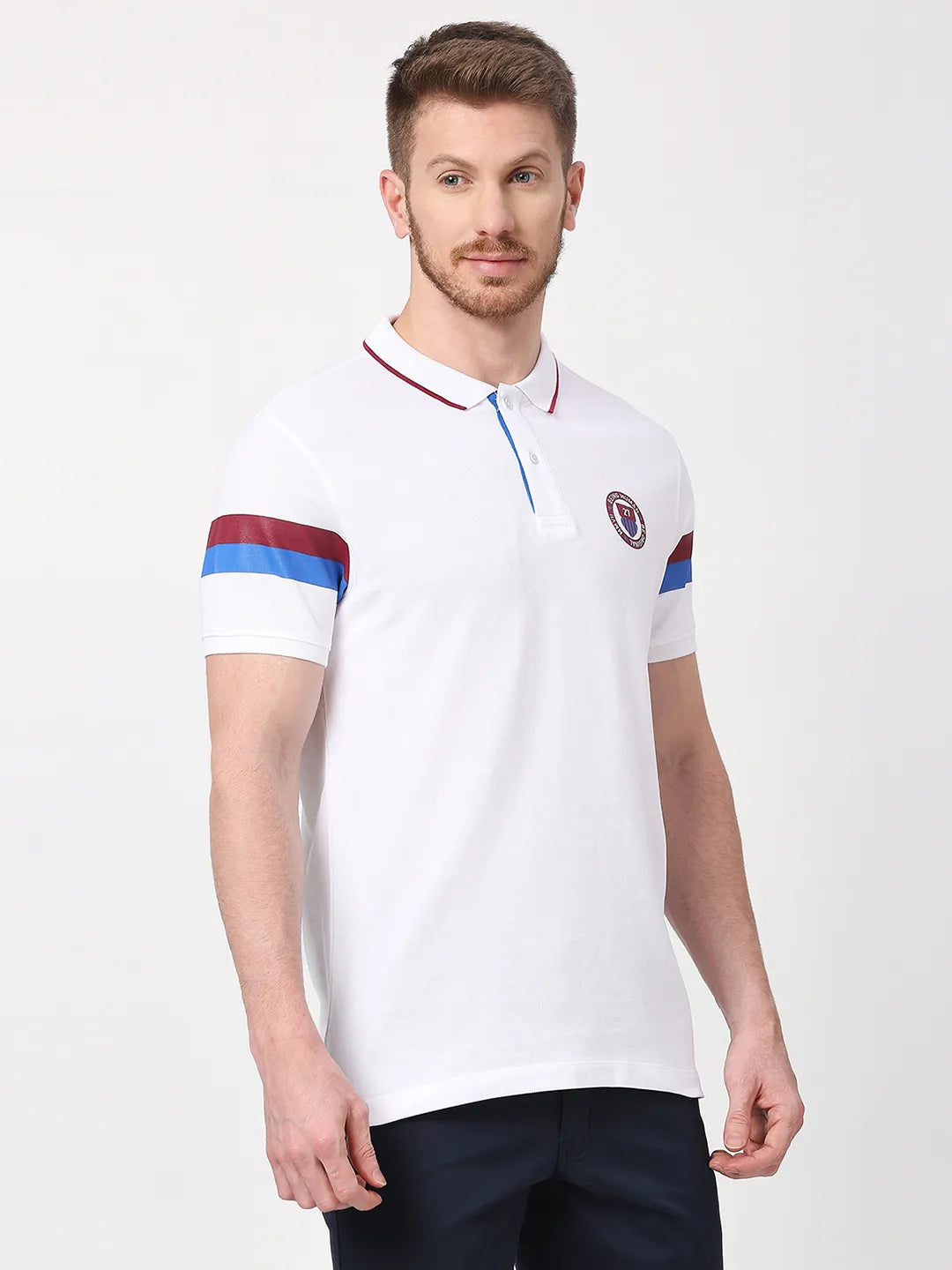 Being Human Clothing Men Regular Fit T-Shirts-White