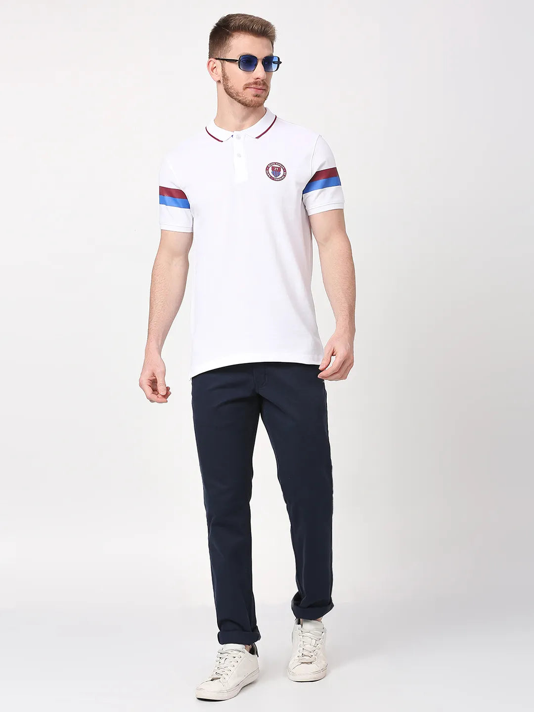 Being Human Clothing Men Regular Fit T-Shirts-White