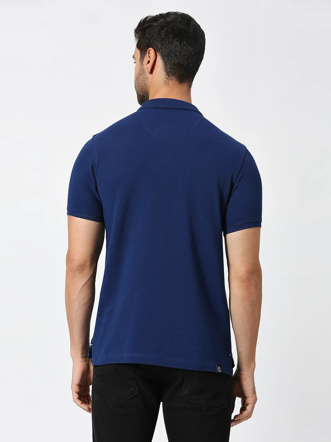 Being Human Clothing Men Regular Fit T-Shirts-Navy