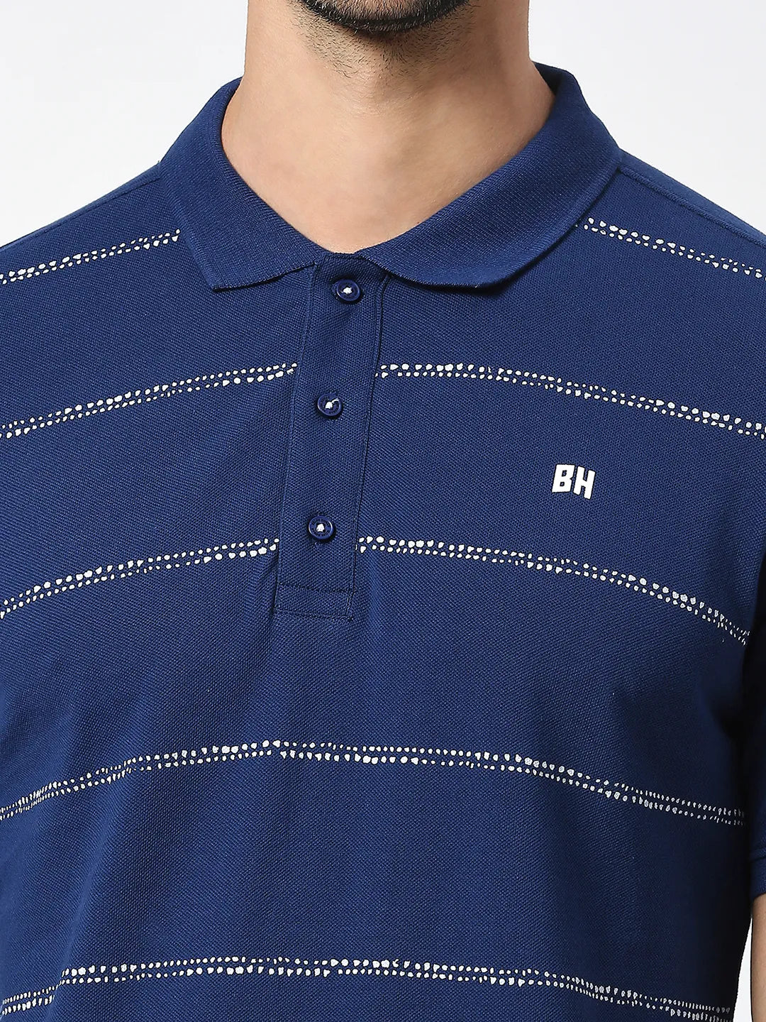 Being Human Clothing Men Regular Fit T-Shirts-Navy