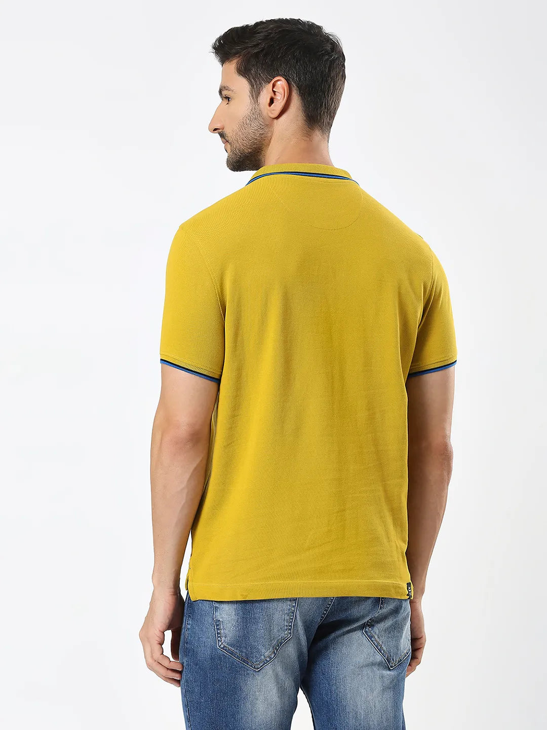 Being Human Clothing Men Regular Fit T-Shirts-Camel