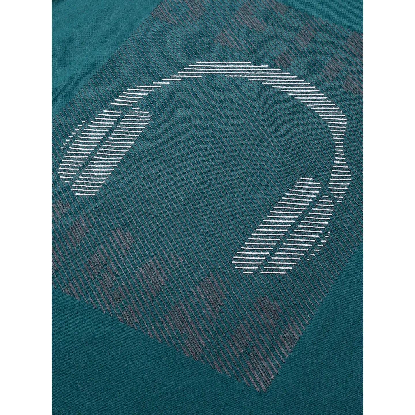 Forest Green Regular Fit Round Neck Men's T-Shirt by Being Human Clothing