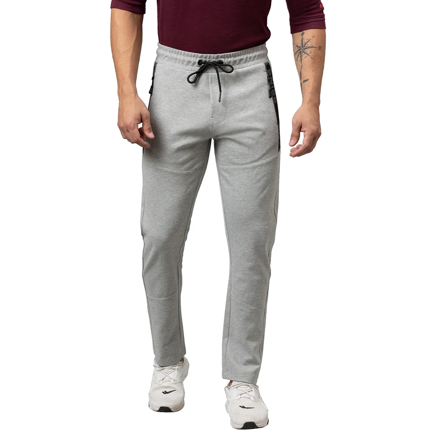 Fig Slim Fit Round Neck Men's T-Shirt by Being Human Clothing