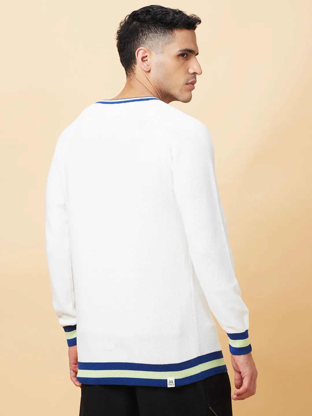 Being Human Clothing Mens-Top Crew Neck White