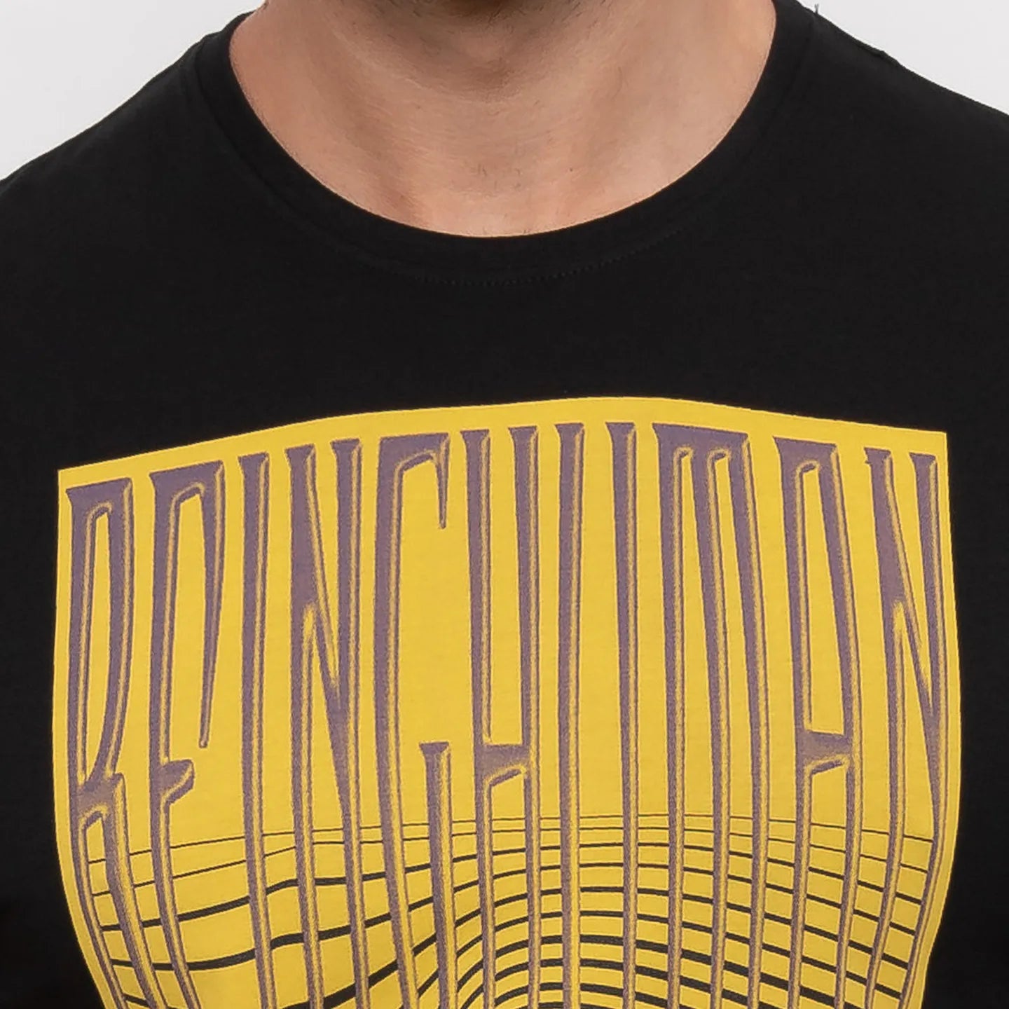 Black Regular Fit Men's Short Sleeves T-Shirt by Being Human Clothing