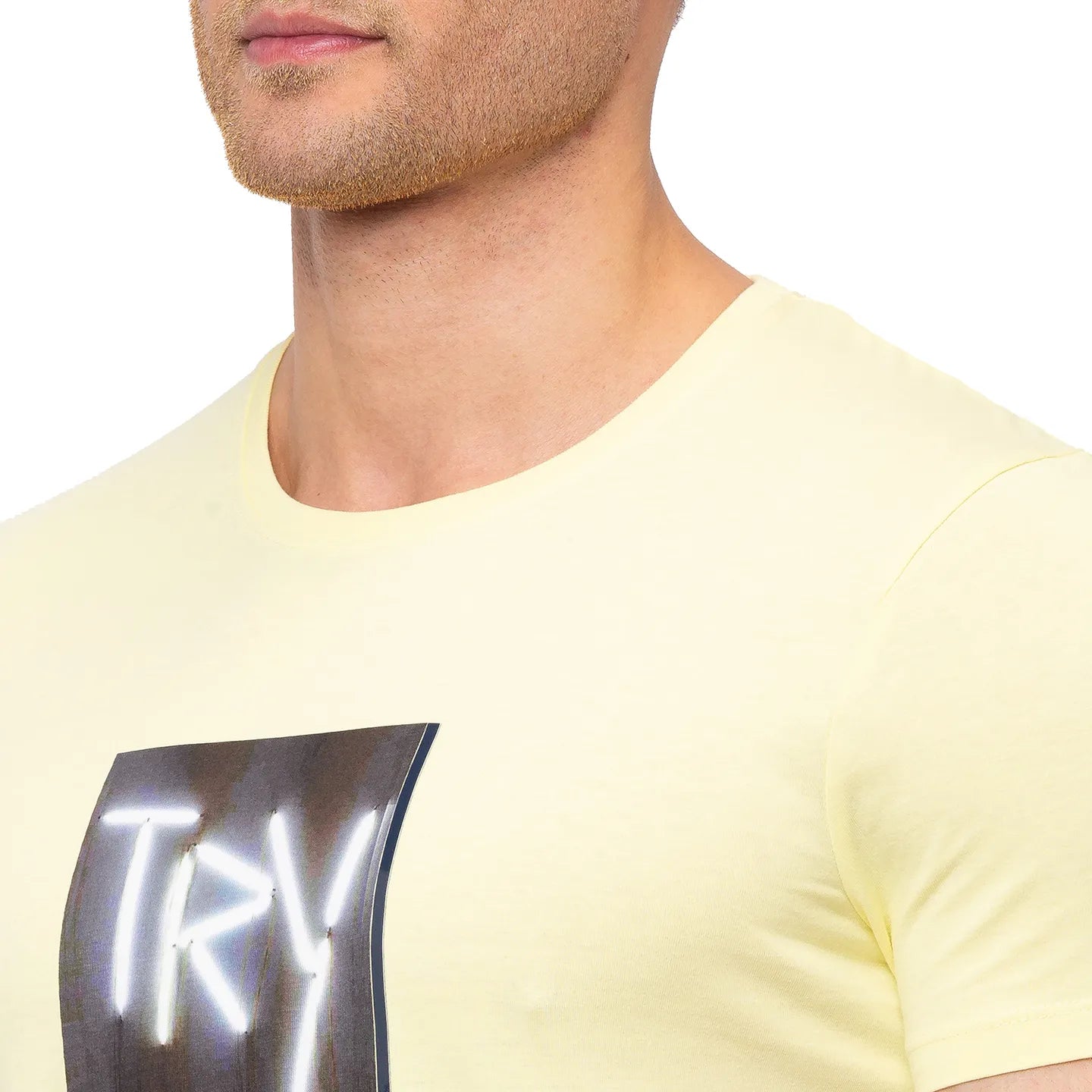 Grey Regular Fit Men's Short Sleeves T-Shirt by Being Human Clothing