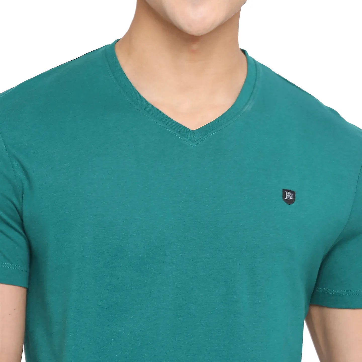 Blue Regular Fit Men's Short Sleeves T-Shirt by Being Human Clothing