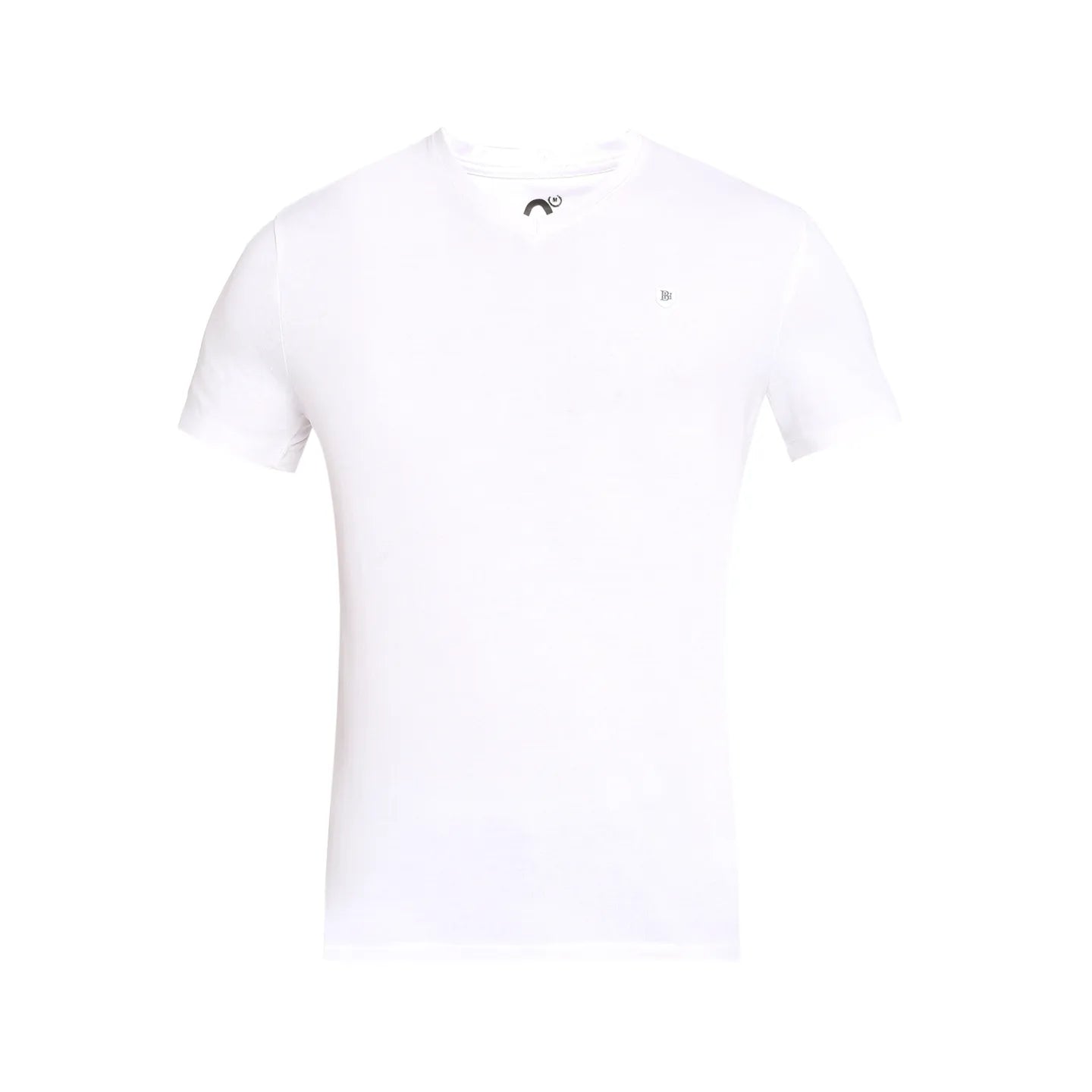 White Regular Fit Men's Short Sleeves T-Shirt by Being Human Clothing