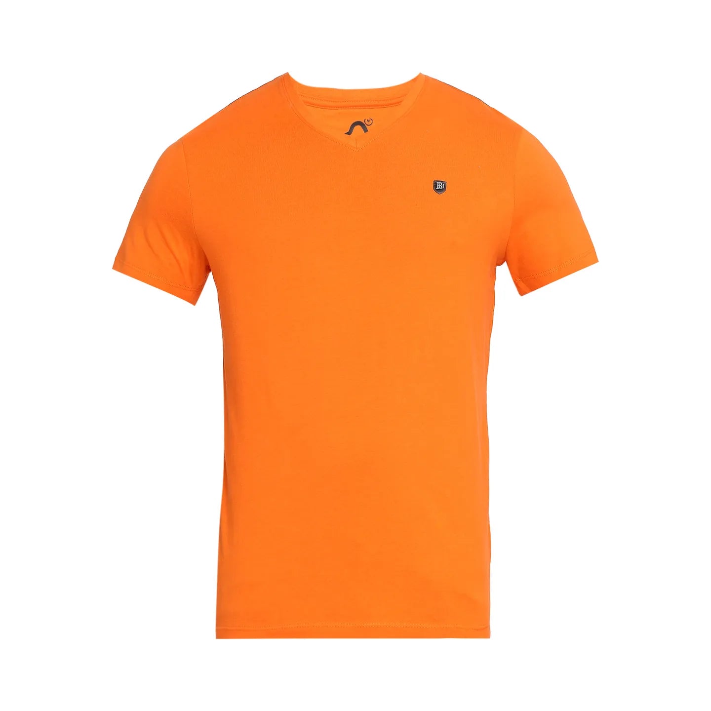 White Regular Fit Men's Short Sleeves T-Shirt by Being Human Clothing