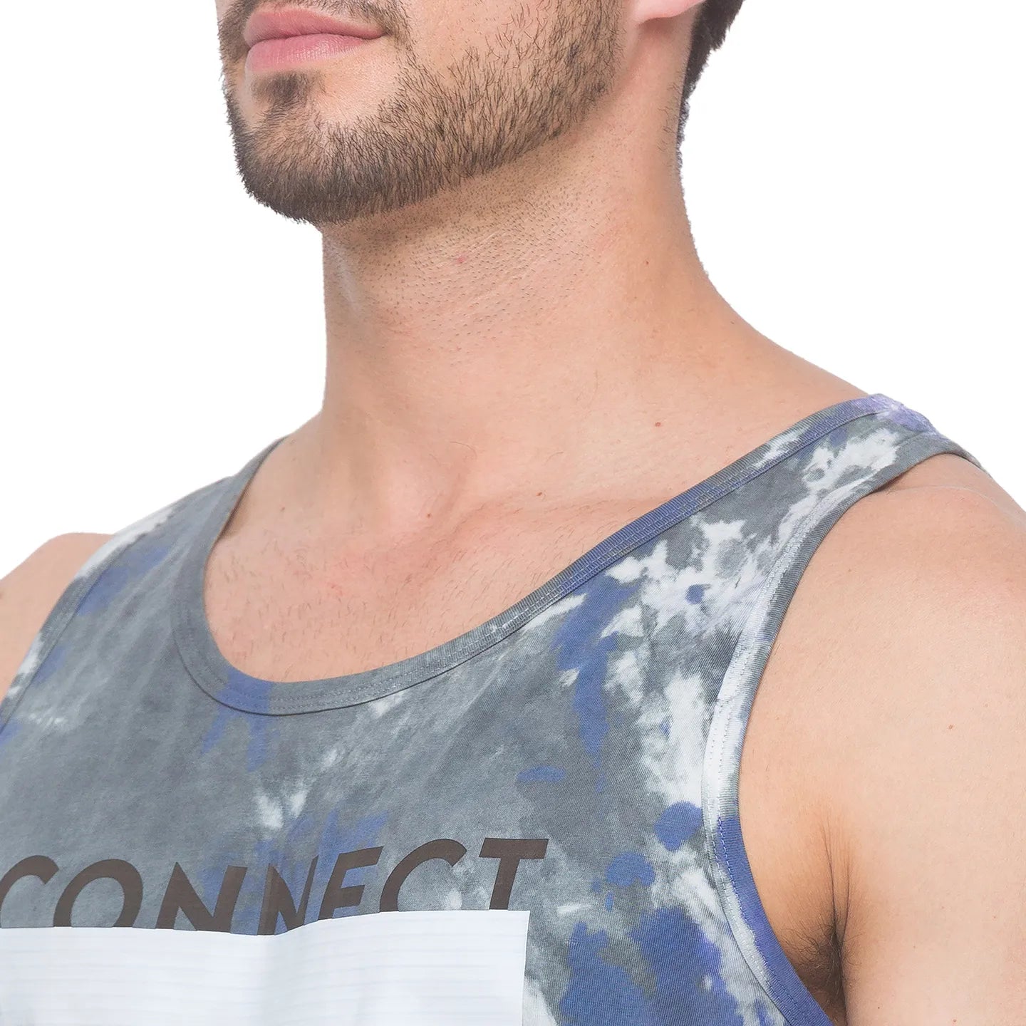 Being Human Clothing Men Regular Fit Crew Neck T-Shirts-Charcaol