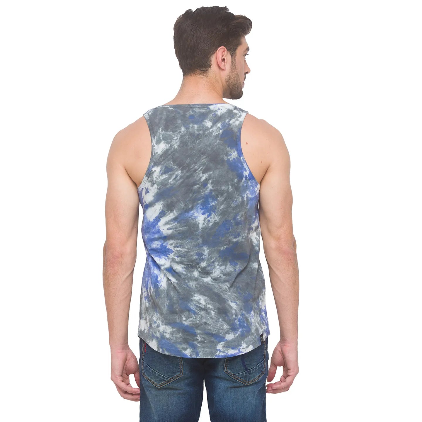 Being Human Clothing Men Regular Fit Crew Neck T-Shirts-Charcaol