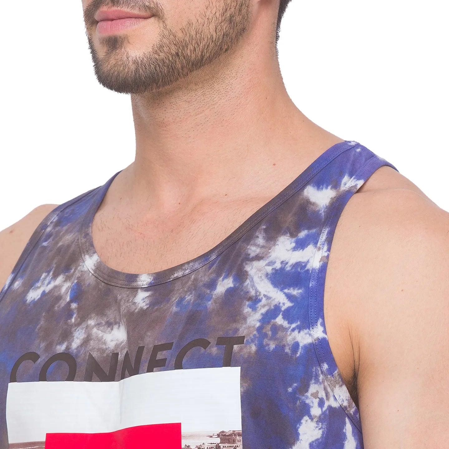 Being Human Clothing Men Regular Fit Crew Neck T-Shirts-Navy