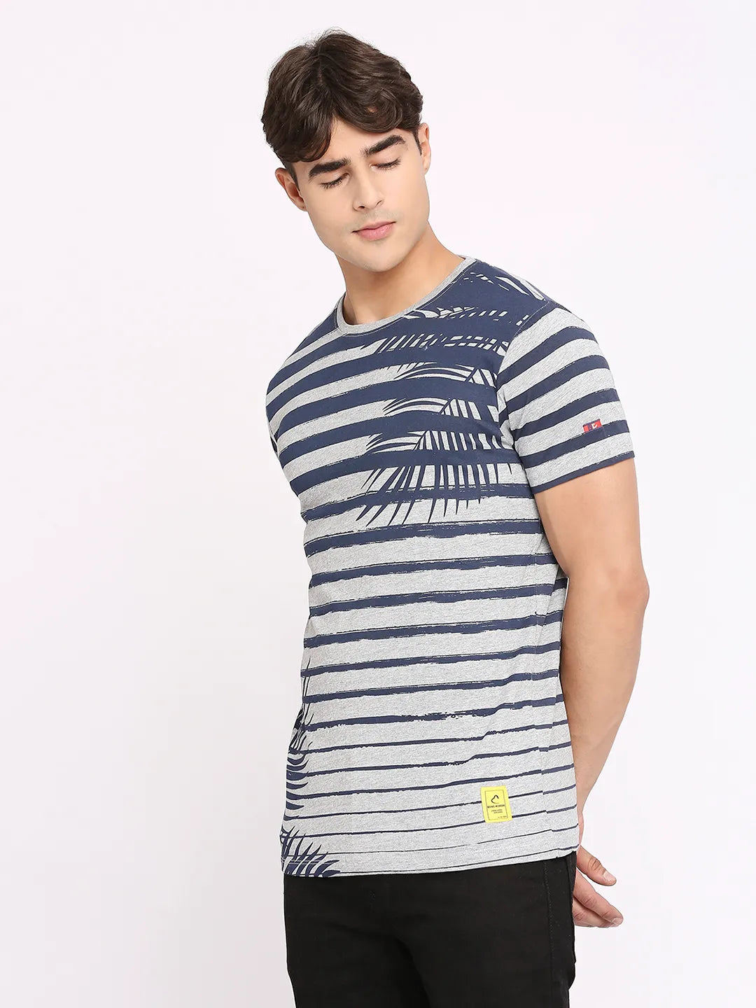 Being Human Clothing Men  T-Shirts-Grey Mel