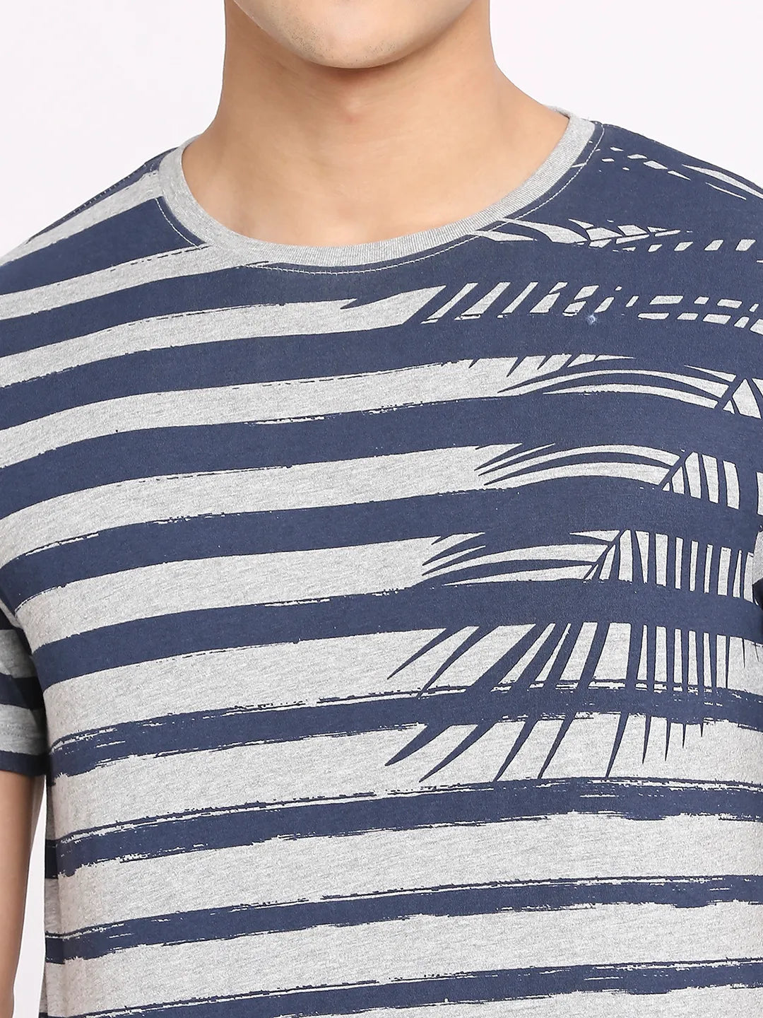 Being Human Clothing Men  T-Shirts-Grey Mel