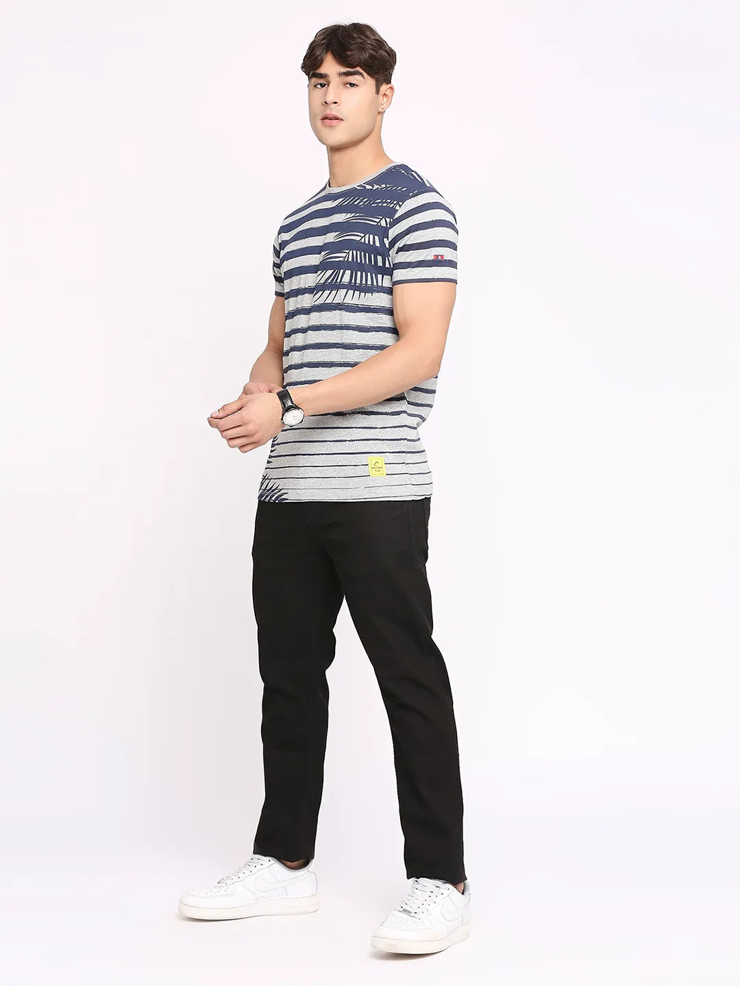 Being Human Clothing Men  T-Shirts-Grey Mel