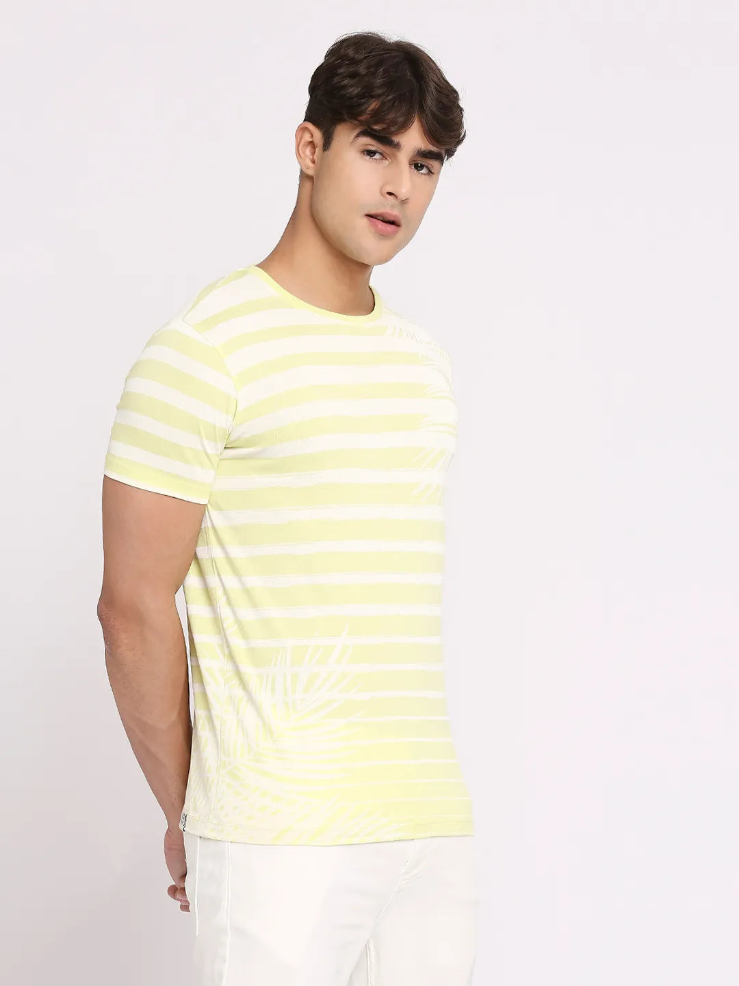 Being Human Clothing Men  T-Shirts-Wax Yellow