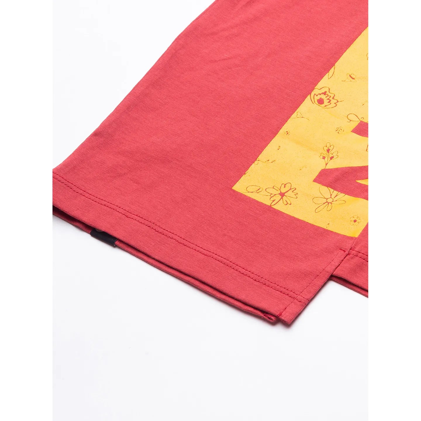 Mineral Red Regular Fit Round Neck Men's T-Shirt by Being Human Clothing