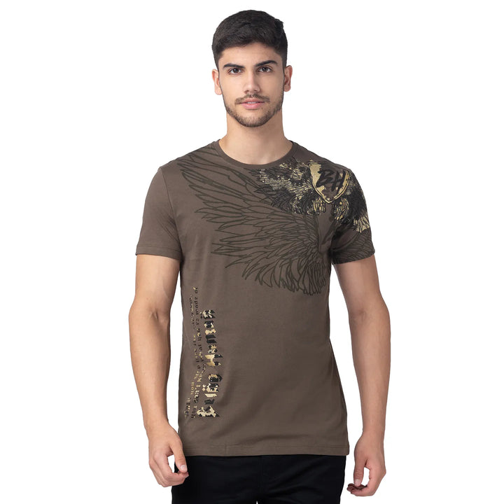 Slim Fit Men's Short Sleeves T-Shirt by Being Human Clothing