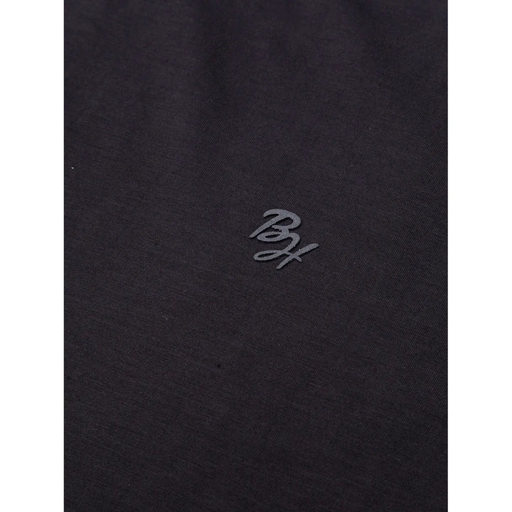 Black Regular Fit Men's Short Sleeves T-Shirt by Being Human Clothing