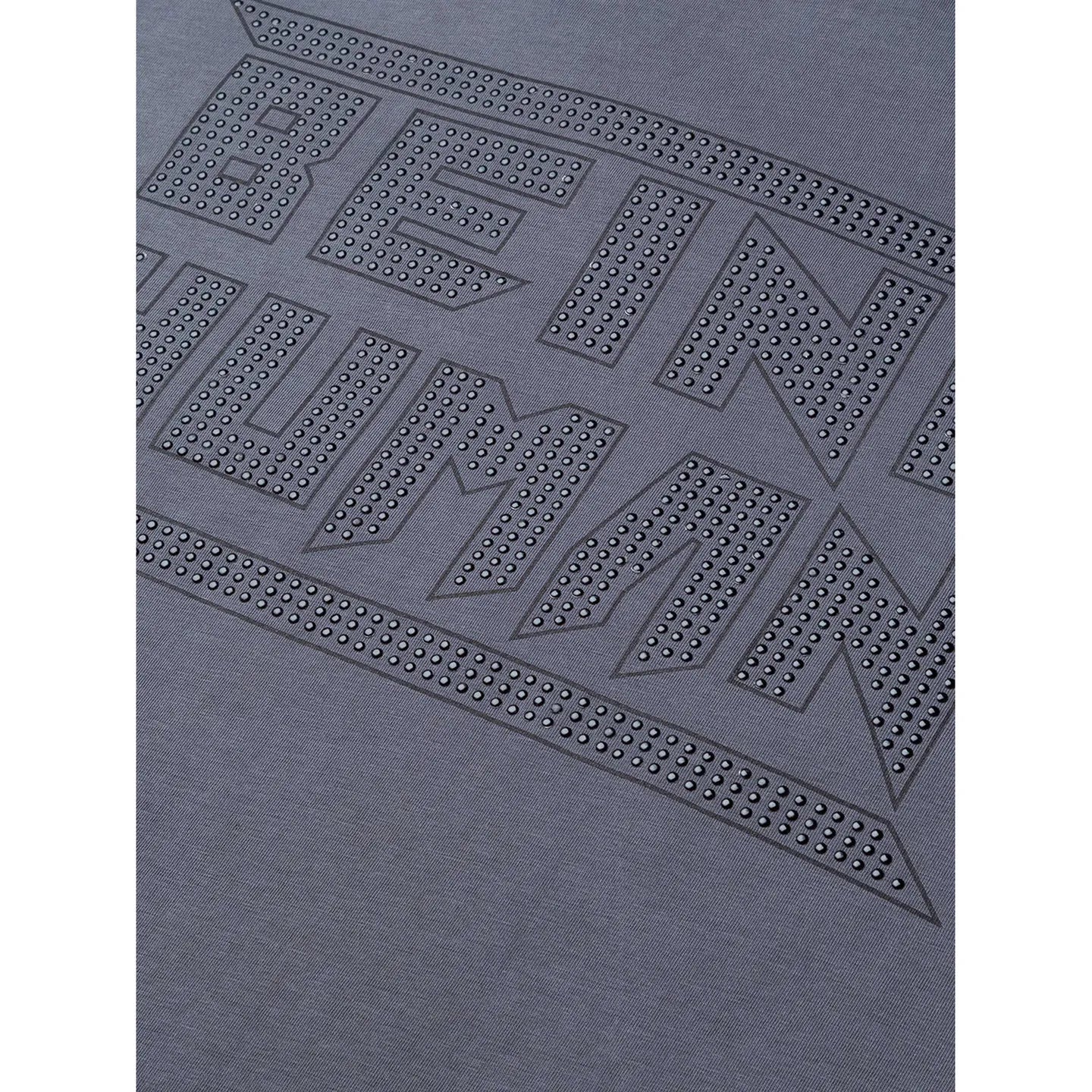 Being Human Clothing Men Regular Fit Crew Neck T-Shirts-Dark Grey