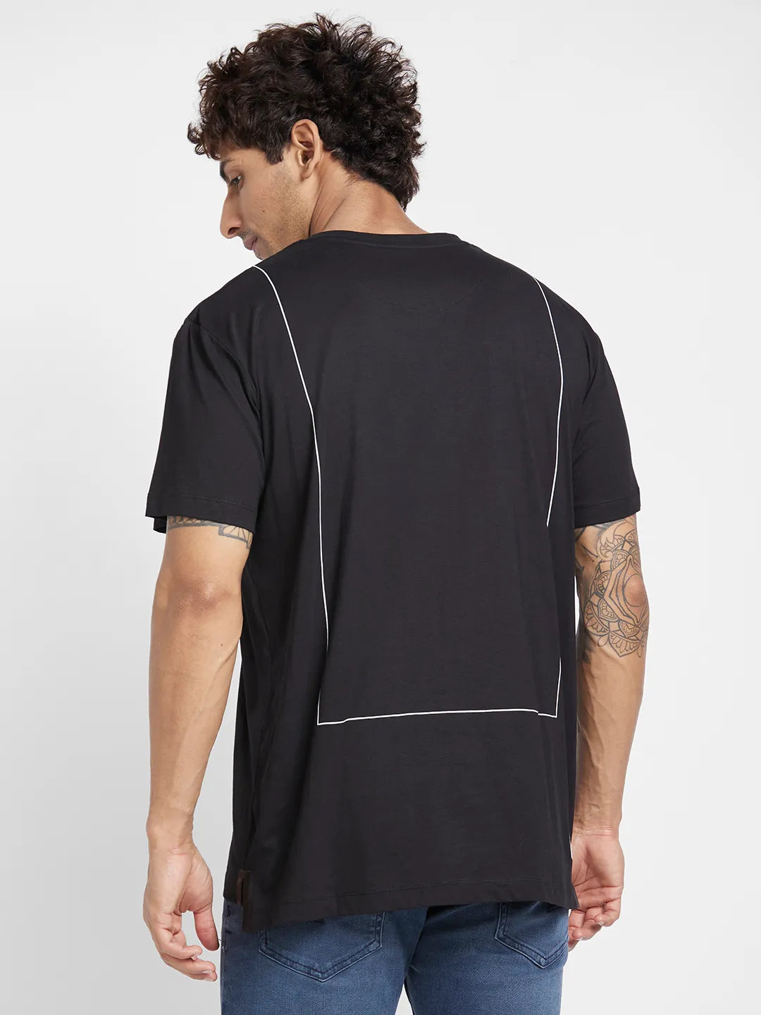 Being Human Clothing Men  T-Shirts-Black