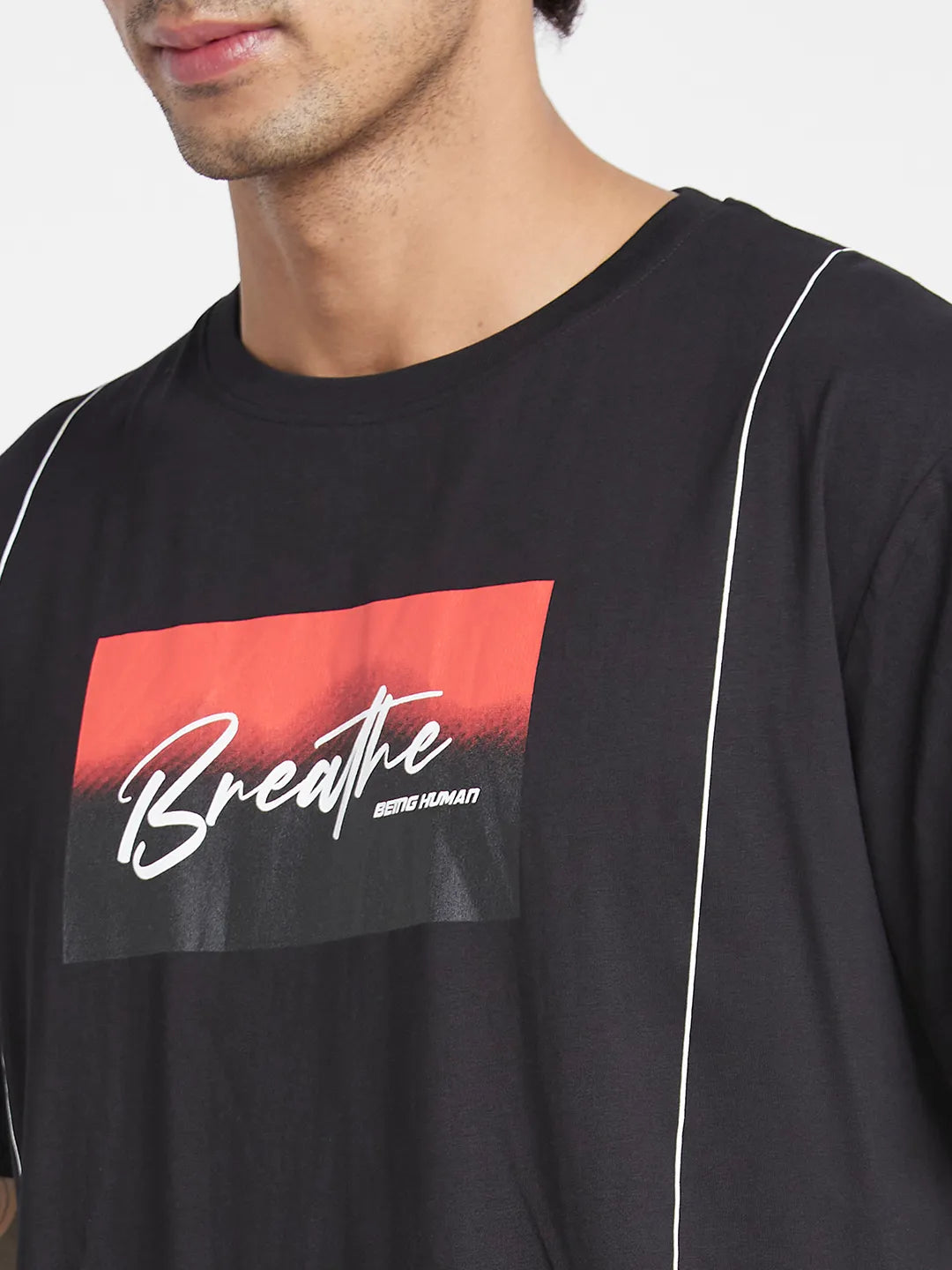 Being Human Clothing Men  T-Shirts-Black